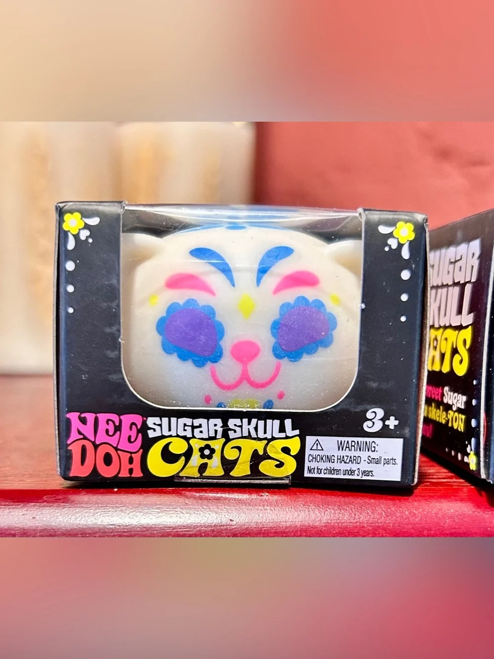 SUPER HARD TO FIND, ULTRA RARE, AUTHENTIC SUGAR SKULLS CATS!! Set 1 of 2